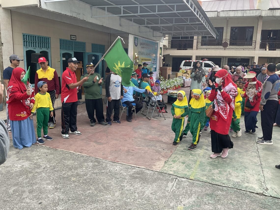 Jelang Muscab, PCM-PCA Bontang Utara Gelar Senam dan Jalan Sehat