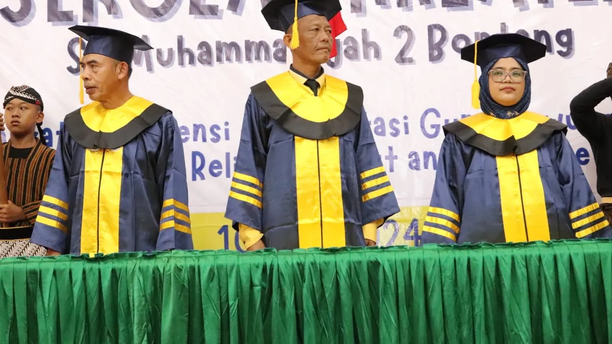 Wisuda Sekolah Kreatif SD Muhammadiyah 2 Bontang Angkatan 6.14 Penuh Haru dan Prestasi