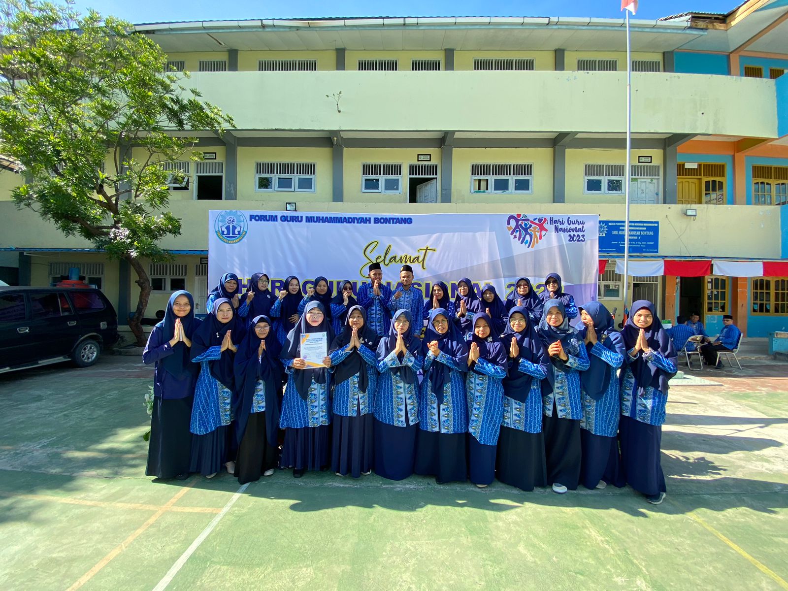 FGM Gelar Upacara Peringatan Hari Guru Nasional Tahun 2023