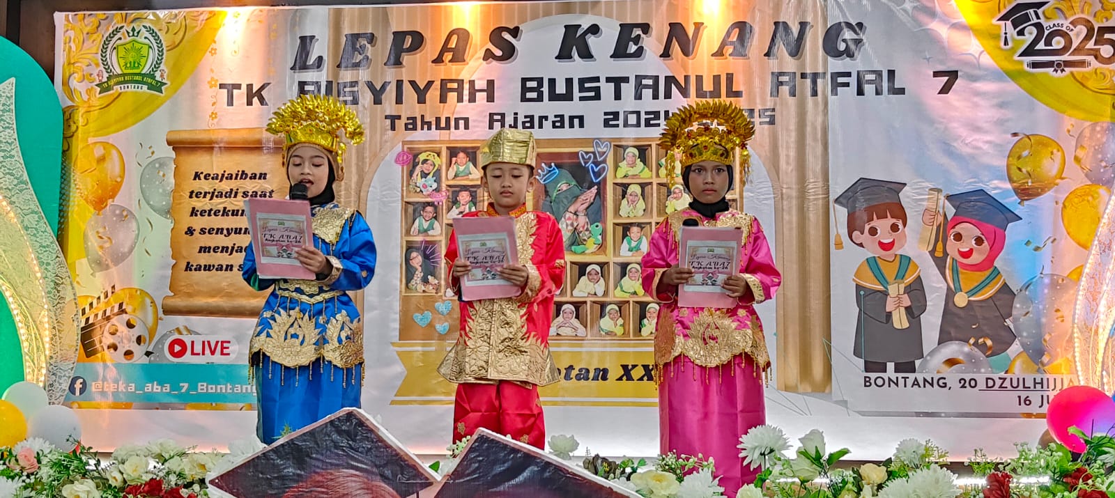 TK ABA 7 Gelar Lepas Kenang dan Pentas Kreasi Seni