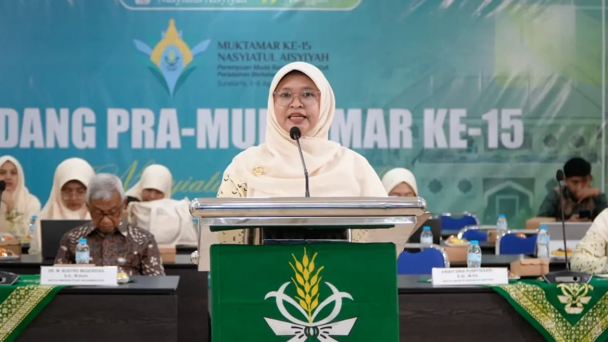 Ariati Dina Puspitasari, Ketua Umum Pimpinan Pusat Nasyiatul Aisyiyah.