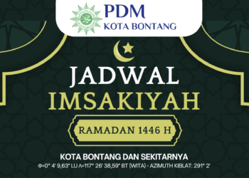 Jadwal Imsakiyah Ramadan 1446 H/2025 M untuk Kota Bontang dan Sekitarnya