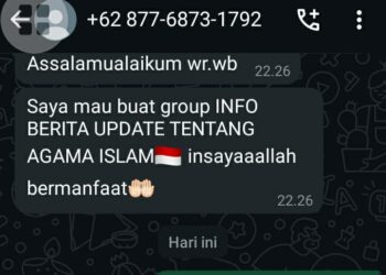 Waspada Penipuan! Nomor Ponsel Catut Nama Ketua PDM Bontang H. Mustamar