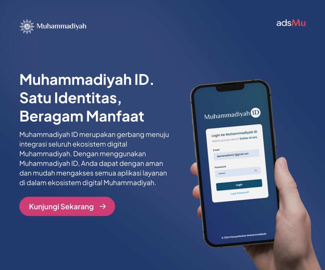 Wujudkan Kedaulatan Digital, Muhammadiyah Integrasikan Seluruh Layanan Lewat M-ID