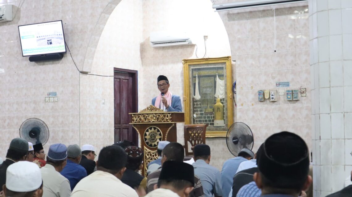 Salat Tarawih Malam Pertama Ramadan 1447 H di Masjid Al Ikhlas Muhammadiyah Dipadati Jamaah